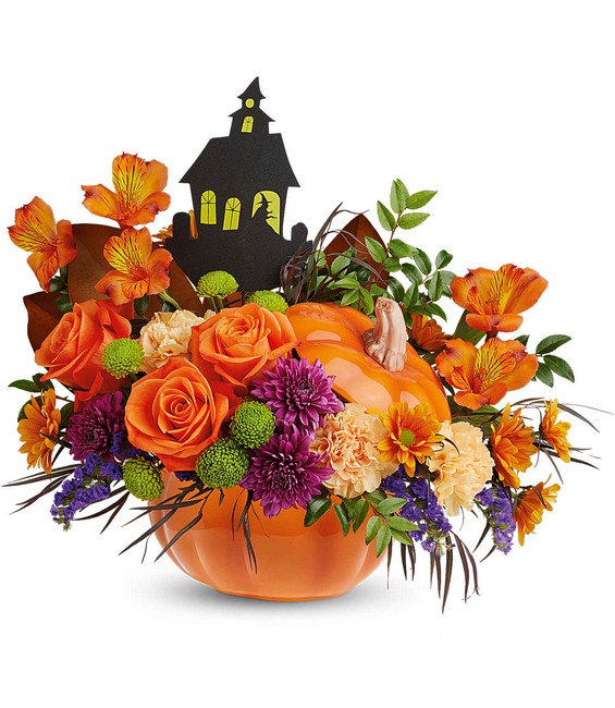 Haunted Pumpkin Bouquet